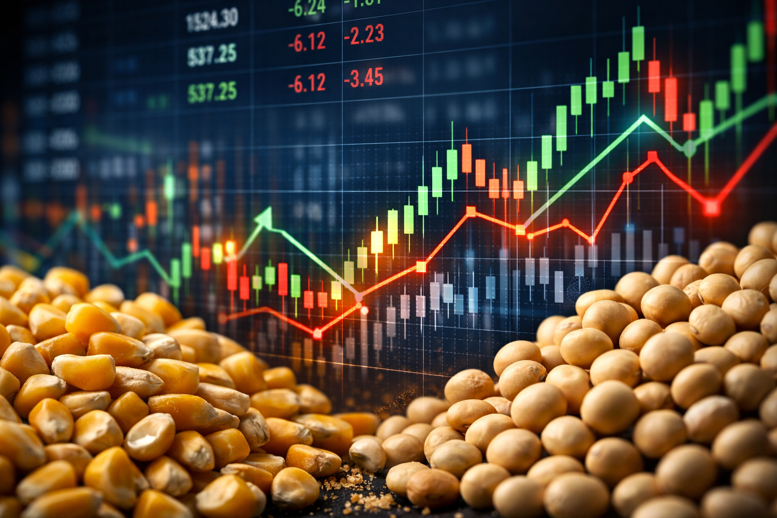Veja como o mercado de grãos reagiu após o relatório do USDA